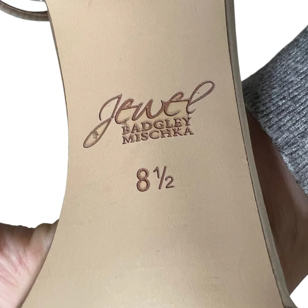 Jewel Badgley Mischka Women's Omari II Evening Sandals Size 8.5 - Picture 10 of 13